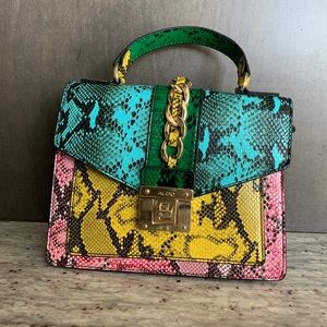 Aldo Snakeskin Purse